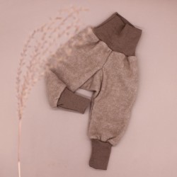  manga larga de lana virgen KBT y seda de WOLL Body  para niños  Cosilana Sudadera Camisa  