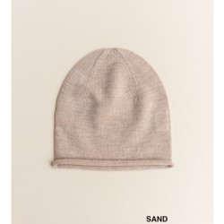 Hvid Beanie 'Efa'