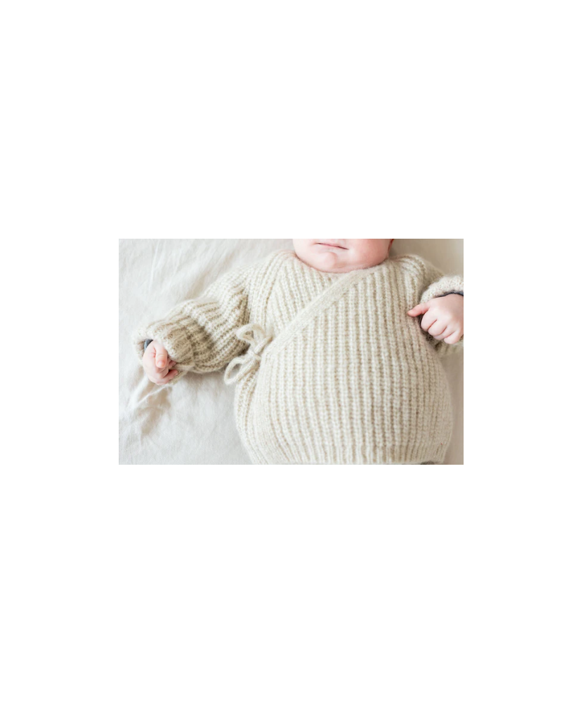 Halfen Wickel-Strickcardigan