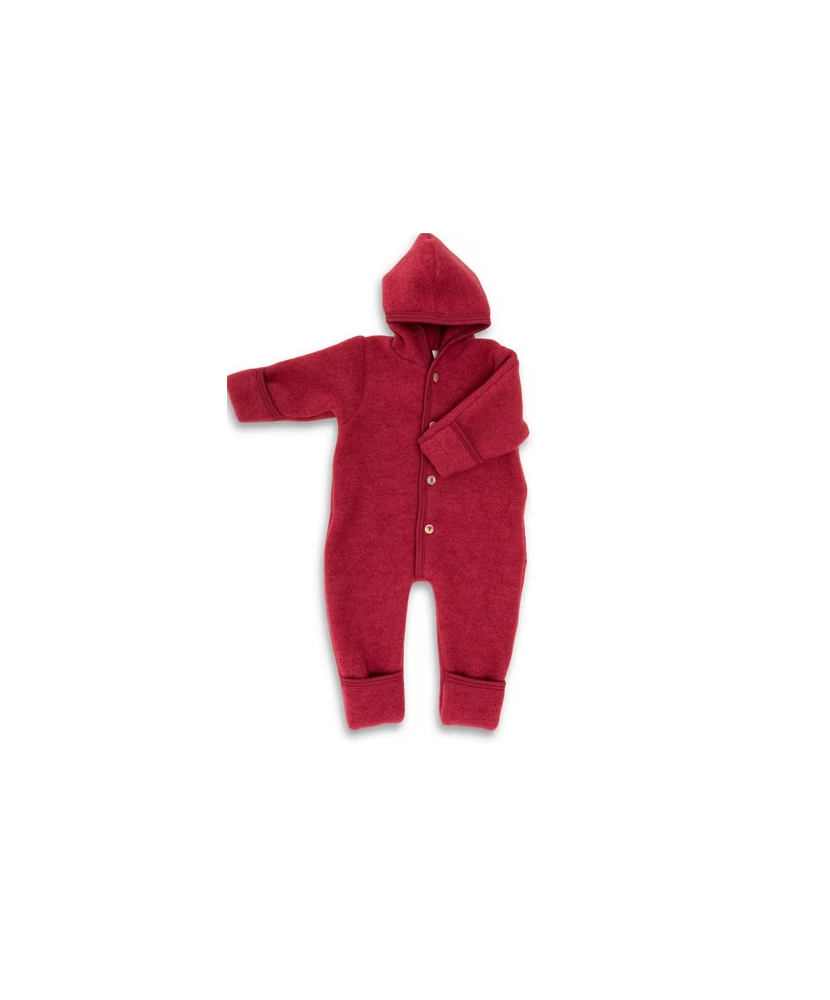 Engel Wollfleece Overall jaspis