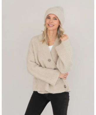 Halfen asymetrischer Cardigan