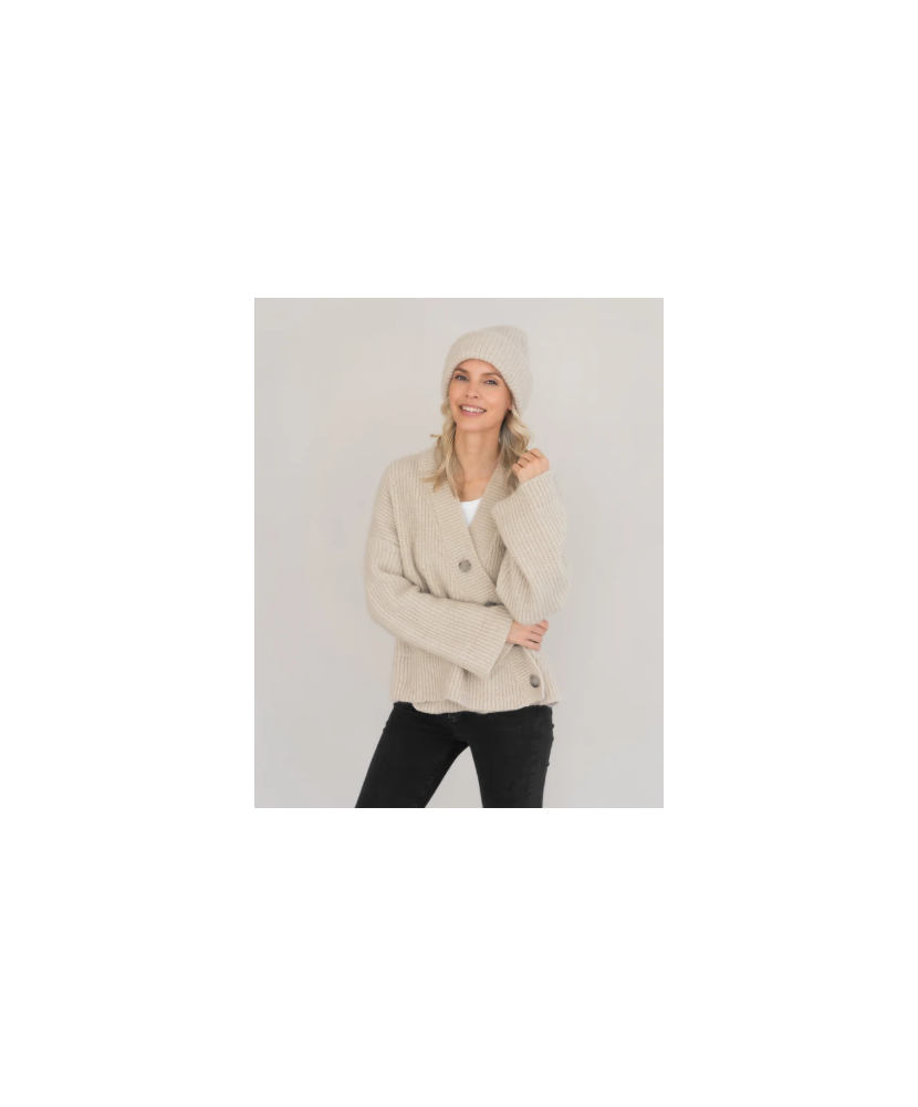 Halfen asymetrischer Cardigan