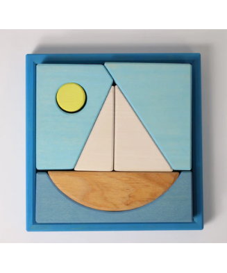 Grimms Bauspiel Blau