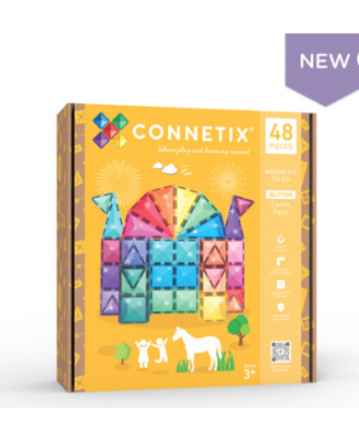 Connetix Glitter Castle Pack