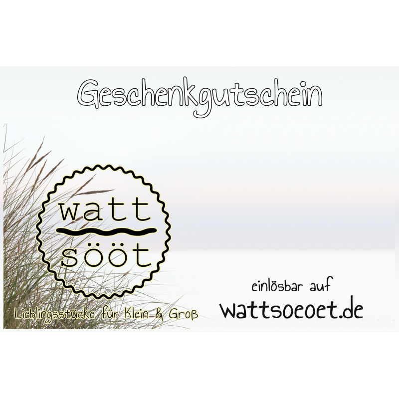 E-Print "Watt Sööt" Geschenkgutschein